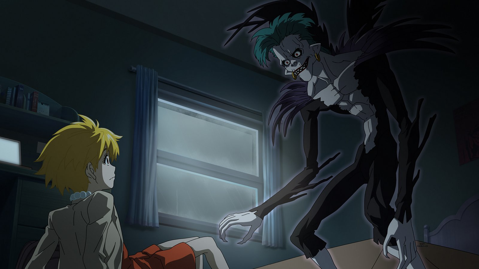 Death Note dans le Simpson Horror Show pour Halloween! Light rencontre Ryuk