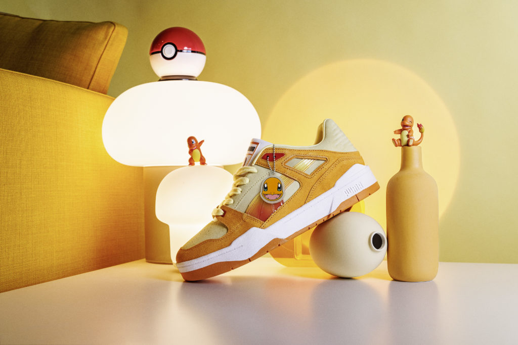 Pokémon x PUMA : sneakers Salamèche