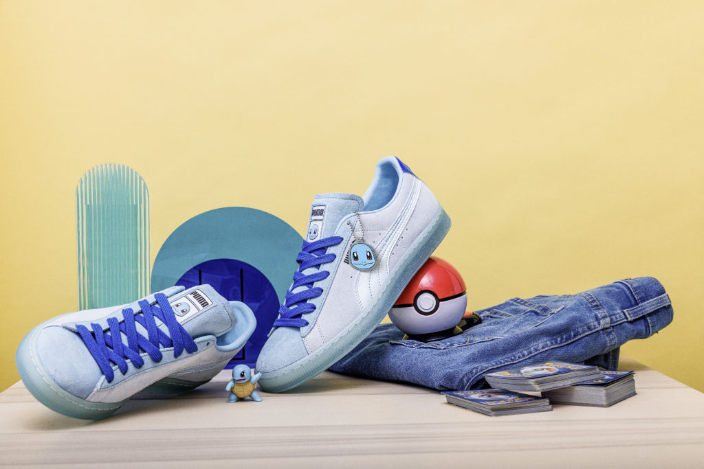 Pokémon x PUMA : sneakers Carapuce