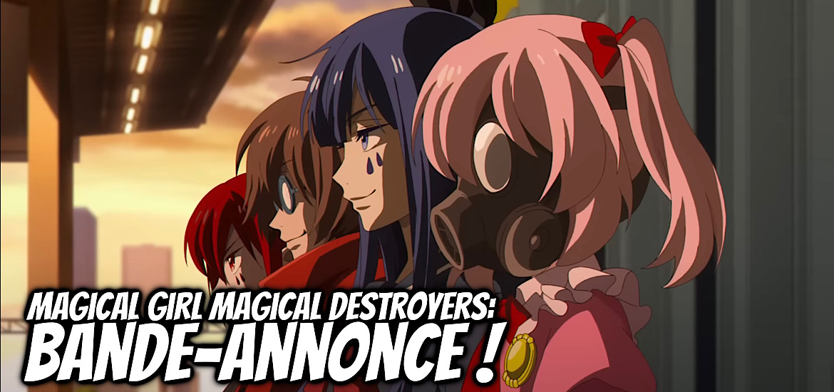 Magical Girl Magical Destroyers Bande-annonce Vidéo Trailer Date de sortie Avril 2023 Mahō Shōjo Magical Destroyers Casting Staff Studio d’animation Bibury Animation Otaku Hero Anime Printemps 2023
