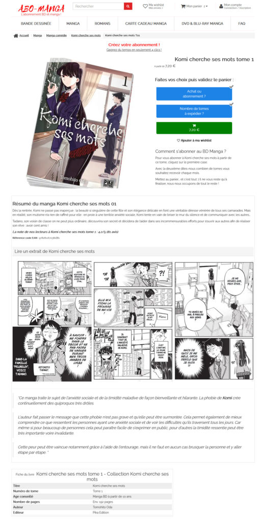 Carte cadeau manga 40€ - Abo Manga Abonnement manga et BD ! Vos mangas  livrés chez vous dès la sortie !