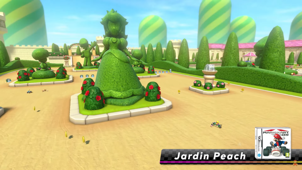 Mario Kart : Circuit vague 3 - Jardin Peach