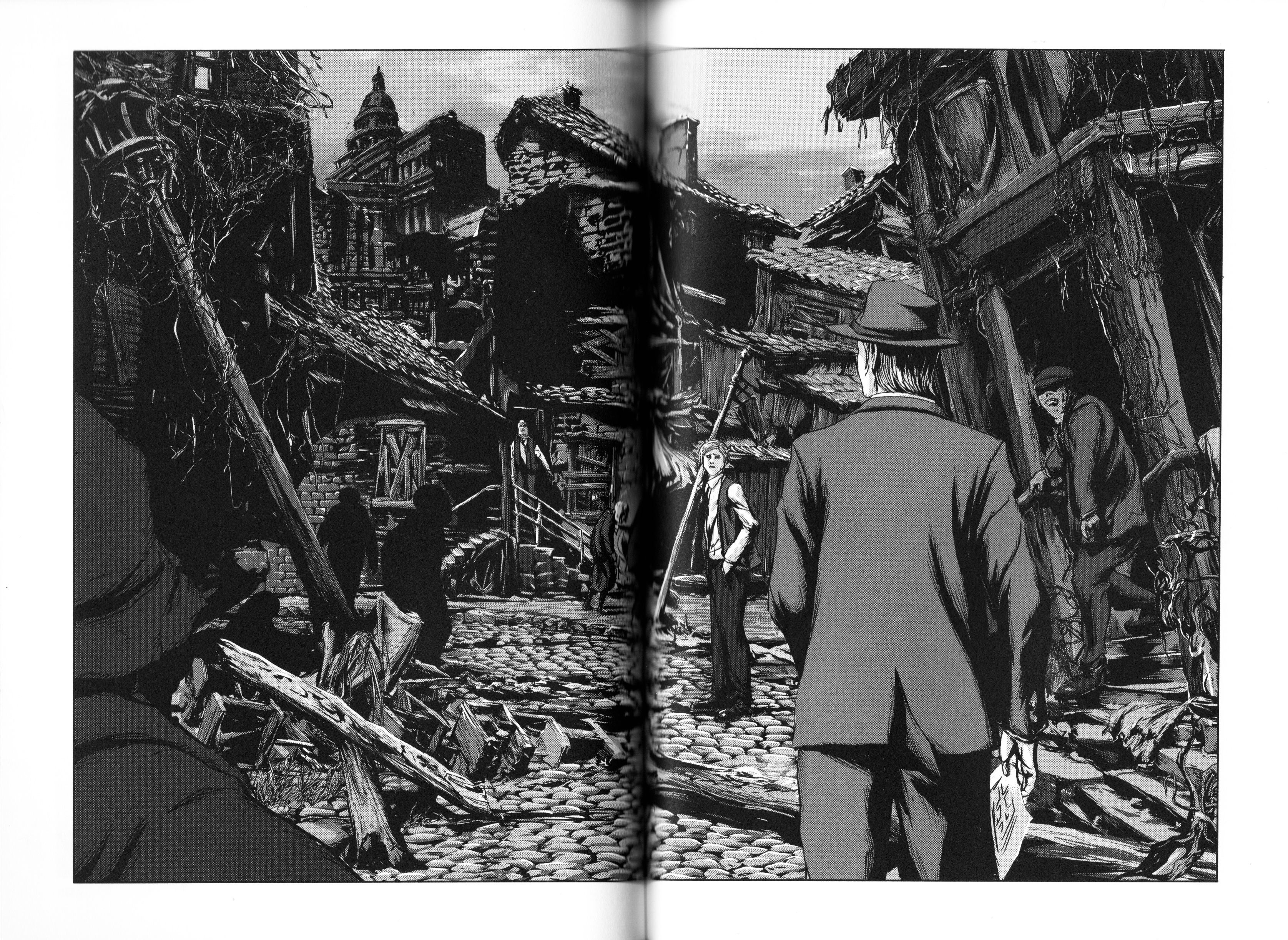 Les chefs d’oeuvre de Lovecraft Le cauchemar d’Innsmouth Avis review critique H.P. Lovecraft Gou Tanabe Ki-oon éditions Intégrale The shadow over innsmouth Manga horreur horreur Les Trésors du Nain