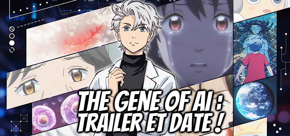 Ai no Idenshi Anime Adaptation Madhouse Kyuri Yamada Science fiction Date de sortie 7 juillet 2023 Anime été 2023 Bande-annonce Vidéo Teaser Trailer The Gene of AI