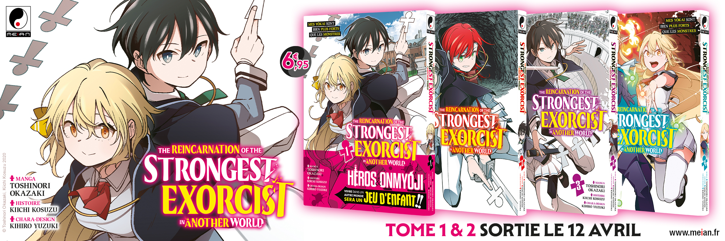 The Reincarnation of the Strongest Exorcist in Another World - Tome 1 :  Okazaki, Toshinori, Yuzuki, Kihiro, Kosuzu, Kiichi: : Livres