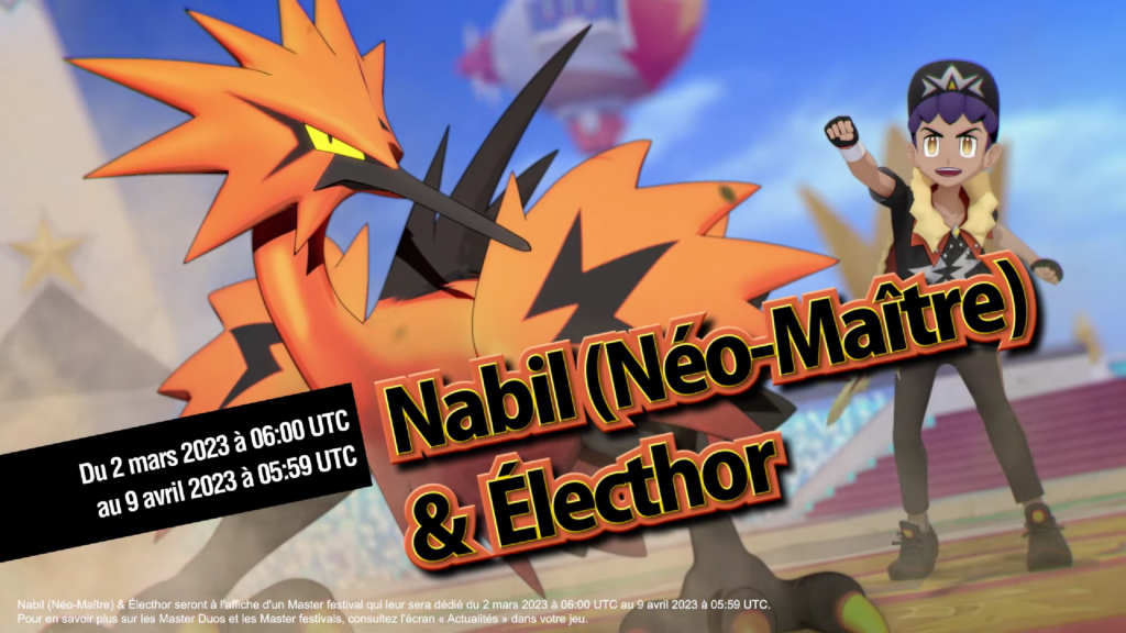 Nabil et Électhor de Galar - Pokémon Masters EX