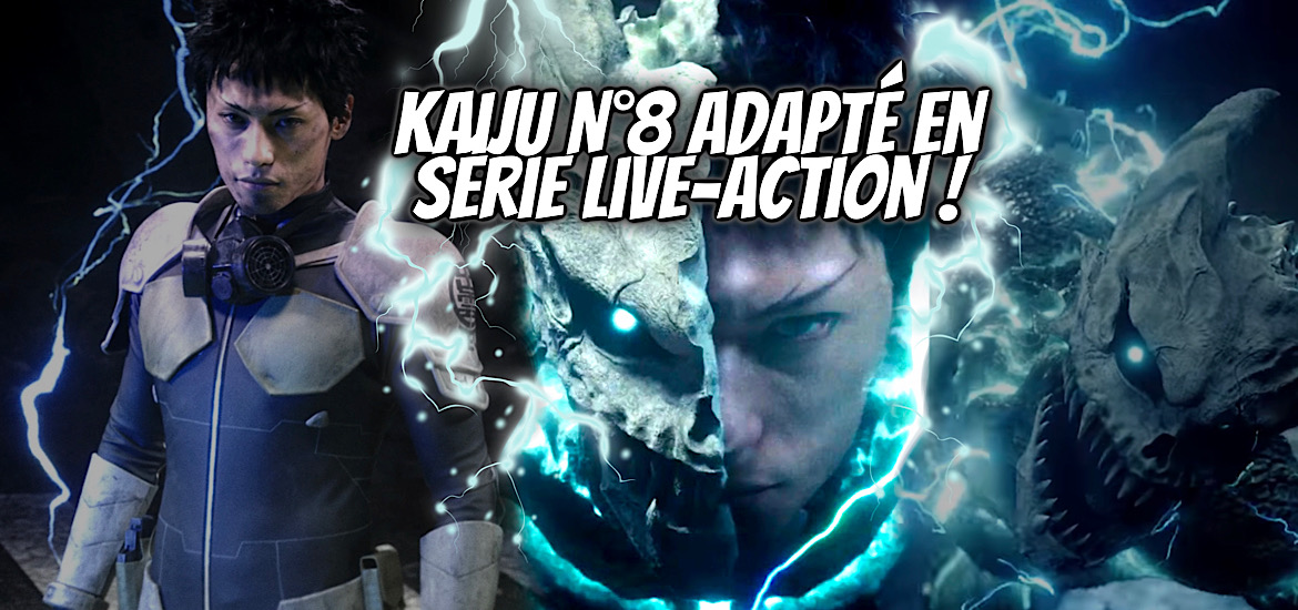 Série live-action Kaiju N°8 Kaiju 8 Kaiju No. 8 Netflix Prime Video Disney+ Date de sortie Teaser Trailer Bande-annonce Anime Manga Acteurs Cosplay