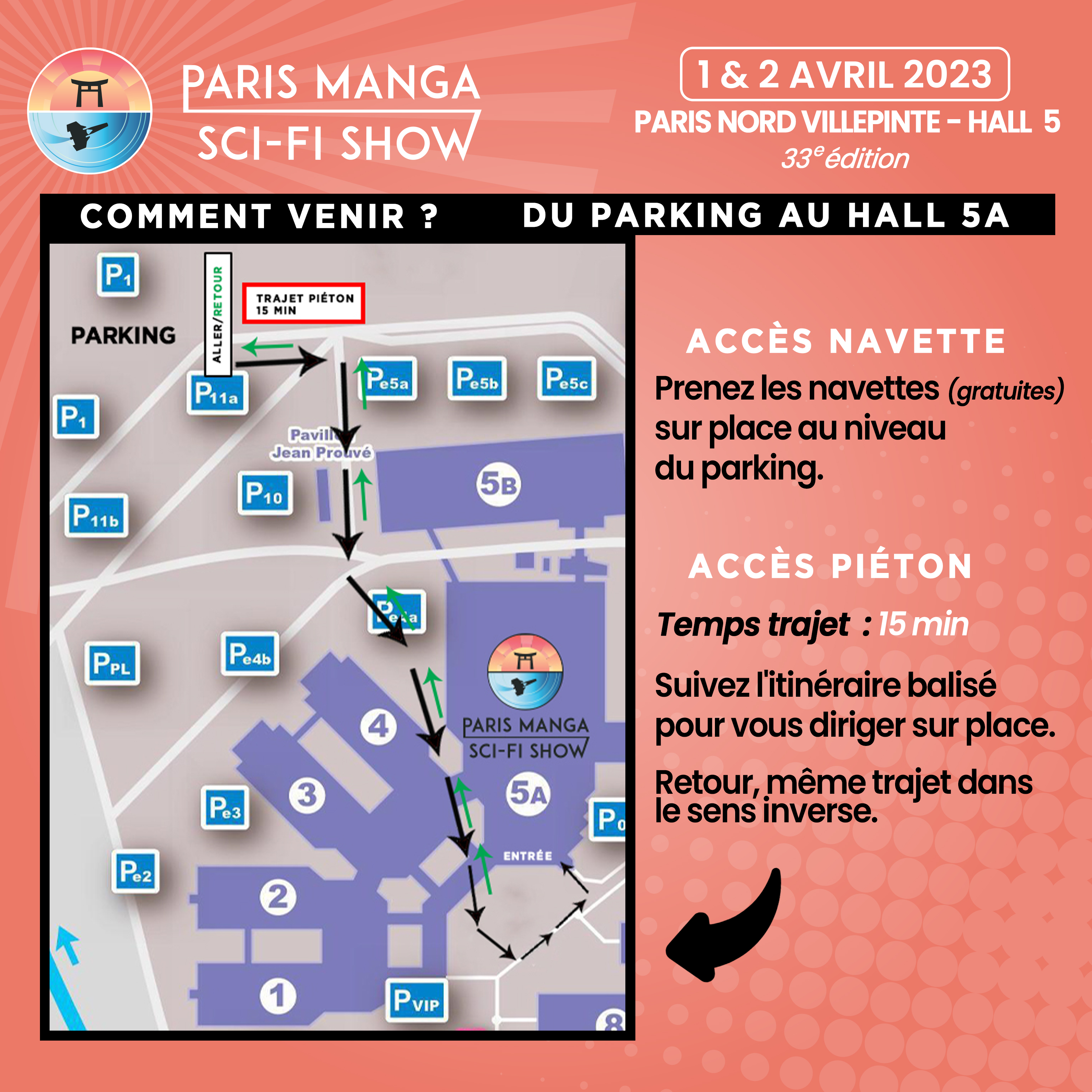 Paris Manga Sci Fi Show 2023 33ème édition Programme Billetterie Plan Animations Activités Invités Plan Horaires 