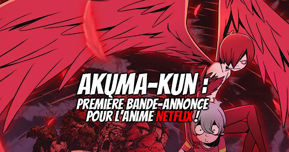 Nova série de anime Akuma Kun será lançada na Netflix neste outono