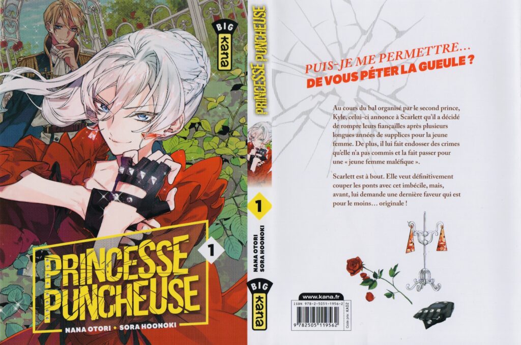 Princesse puncheuse, Avis, Review, critique, manga, Tome 1, Kana, Les Trésors du Nain,