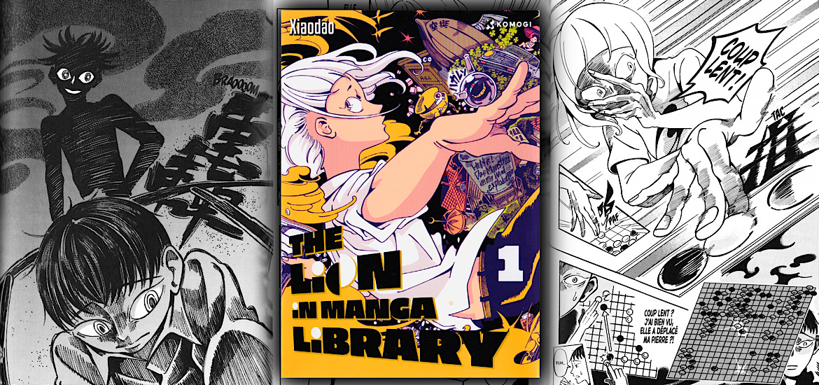 The lion in manga library, avis, review, critique, Manhua, Manga, Komogi, Xiaodao, Go, jeu de go, Les trésors du Nain,