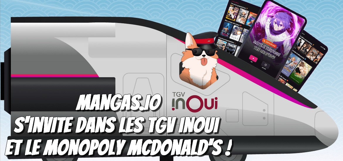 mangas.io SNCF TGV INOUI MCDONALD'S MONOPOLY