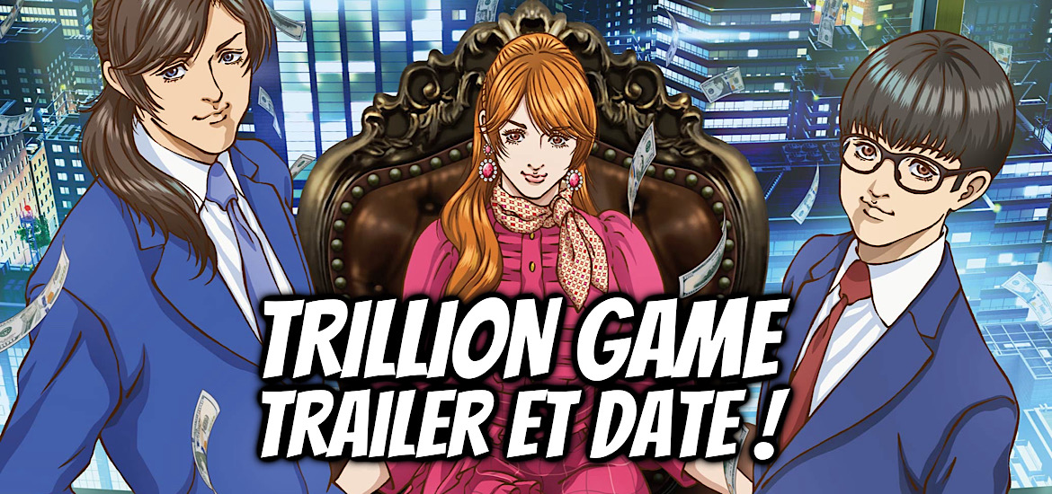 Trillion Game, adaptation, anime, live-action, série, date de sortie, anime automne 2024, Octobre 2024, teaser, trailer, bande-annonce, madhouse, riichiro inagaki, kyoichi ikegami, dr.stone, eyeshield 21, sanctuary, crying freeman,