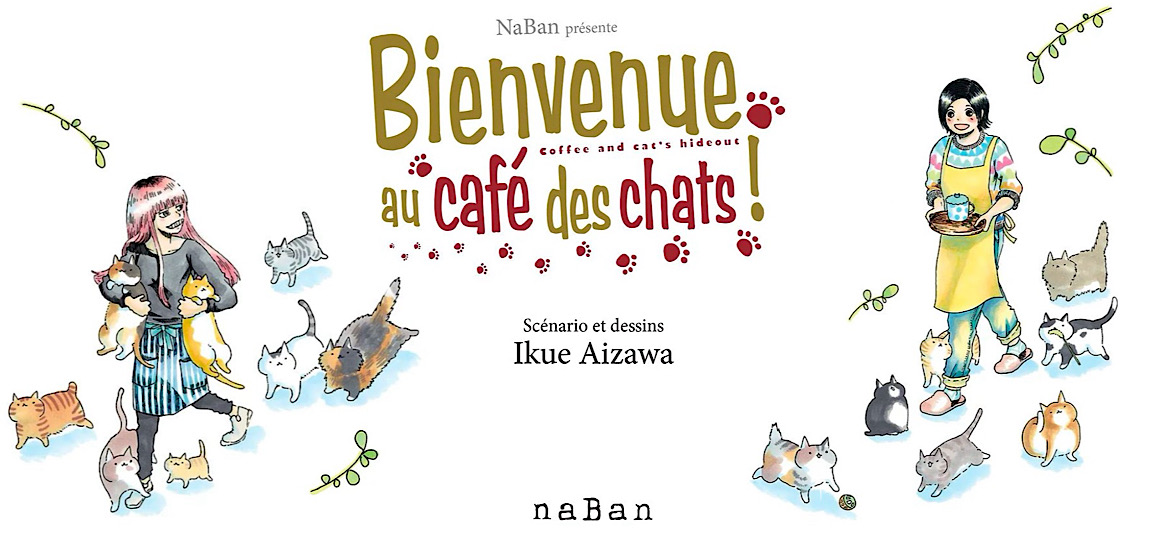 Bienvenue au café des chats !, Calendrier de l’Avent 2023, critique, éditions NaBan, Ikue Aizawa, mangas.io, naBan, One-Shot, Review, Seinen