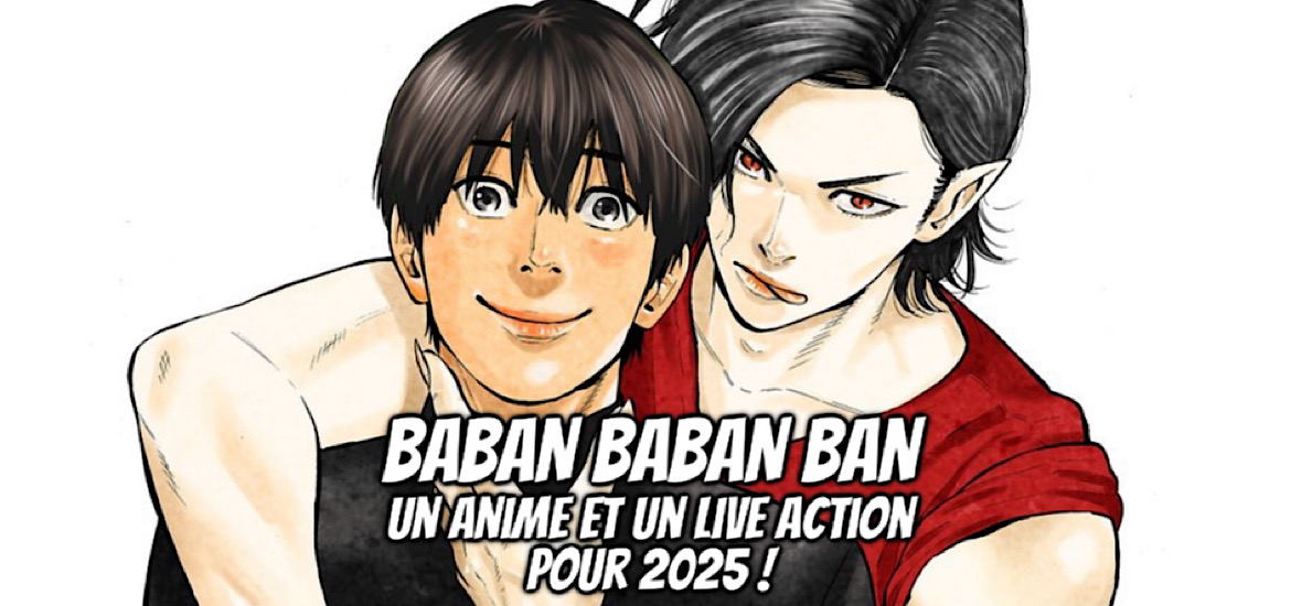 Baban baban ban, manga, vampire, boy’s love, yaoi, date de sortie, 2025, anime, film, live-action, bains, thermes, synopsis, teaser, trailer, bande-annonce, vidéo,