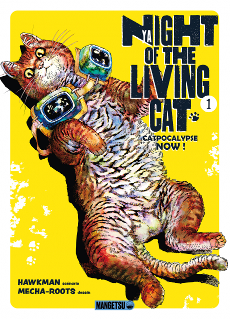 Night of the living cat, nyaight of the living cat, manga, mangetsu, post apocalyptique, chat, anime, annonce, date de sortie, 2025, teaser, trailer, bande-annonce, vidéo, zombie, night of the dead, shonen, 
