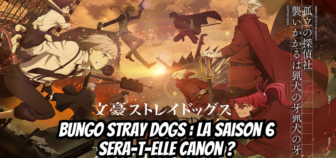 anime, annonce, bungô stray dogs, Bungo Stray Dogs Saison 5, Bungo Stray Dogs Saison 6, date de sortie, manga, Saison 6, Suite, Teaser, trailer
