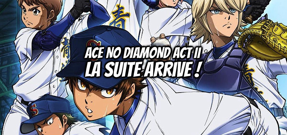 Ace of diamond, diamond no ace, ace of diamond act II, date de sortie, teaser, trailer, bande-annonce, baseball, manga, anime, sport, Suite, saison 2, crunchyroll, shonen