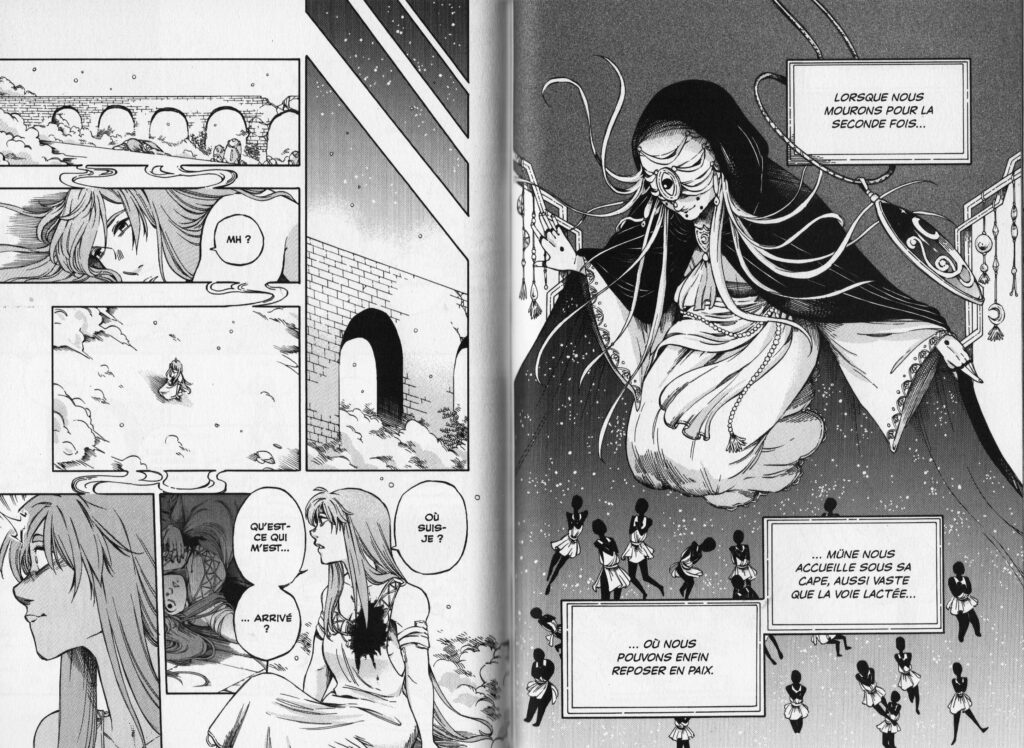 Les héritiers d’agïone, fantasy, manga, français, avis, critique, review, Oneira, Silence, Kana, Tpiu, Princesse cadavre, Mort, 