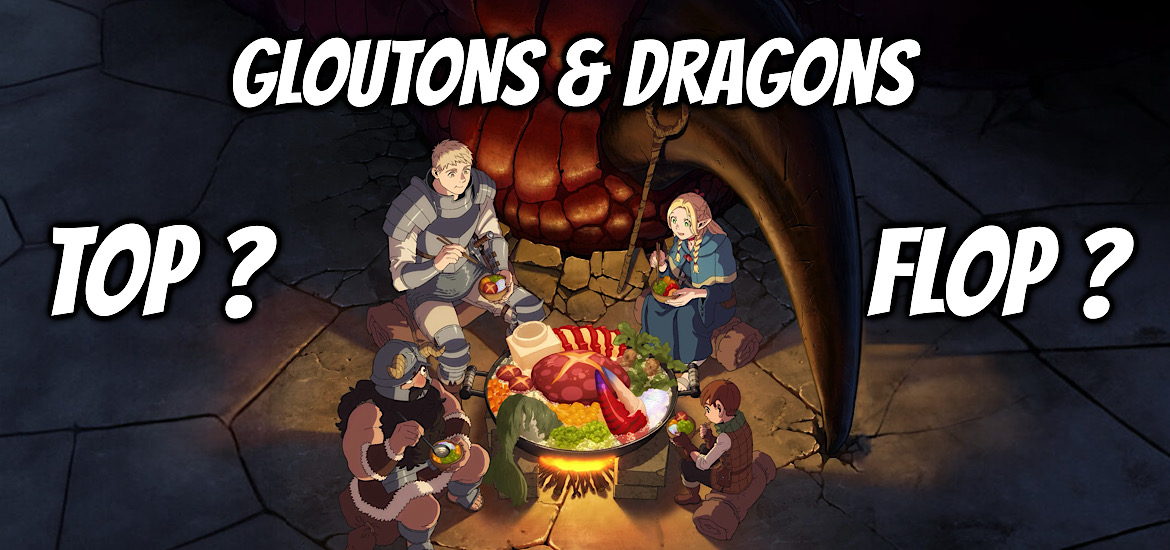 Gloutons & Dragons, Dungeon Meshi, Delicious in dungeon, anime, manga, avis, review, critique, netflix, fantasy, frieren, donjons et dragons, meilleur anime fantasy, casterman