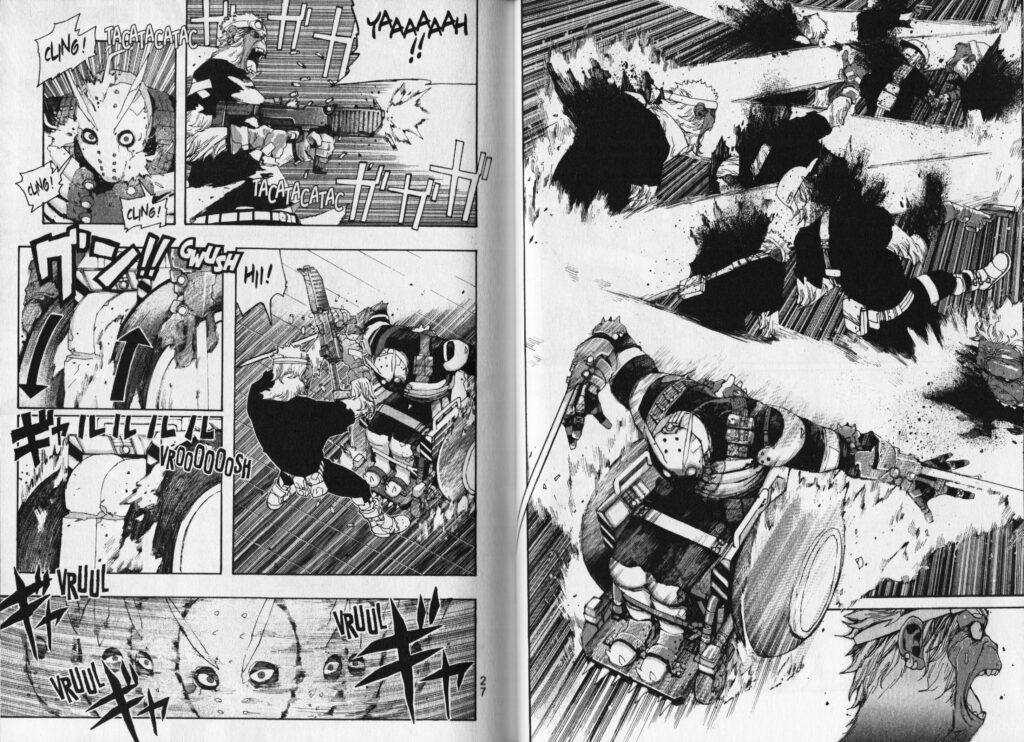 Tank chair, avis, review, critique, manga, shonen, seinen, kana, kana éditions, manabu yashiro, dorohedoro, q hayashida, fauteuil roulant, collector, édition limitée, les trésors du nain,