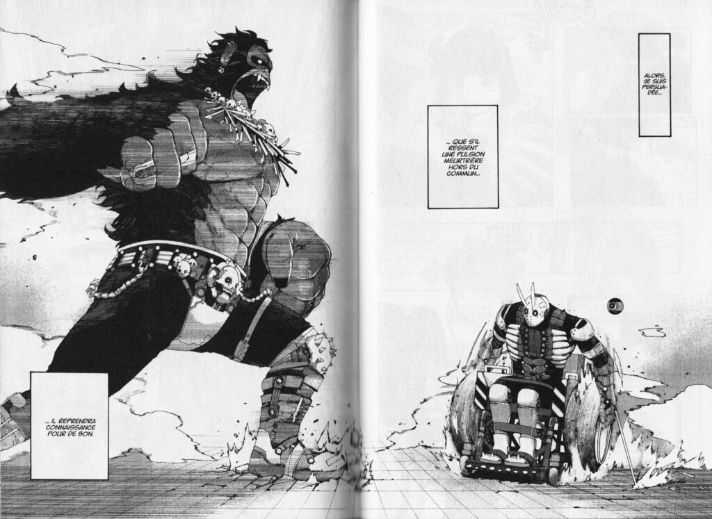 Tank chair, avis, review, critique, manga, shonen, seinen, kana, kana éditions, manabu yashiro, dorohedoro, q hayashida, fauteuil roulant, collector, édition limitée, les trésors du nain,