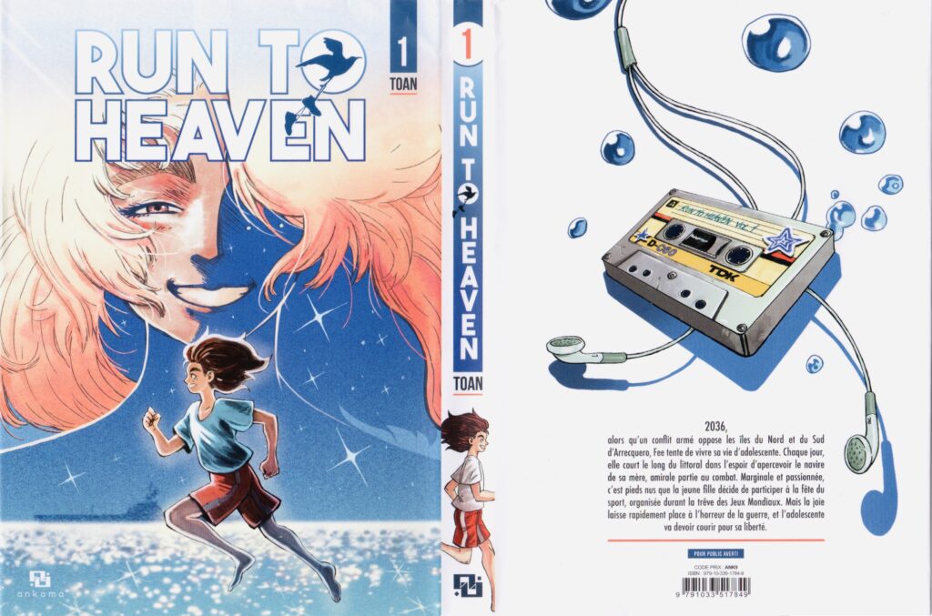 Run to heaven, manga, avis, review, critique, tome 1, français, manga français, toan, course, guerre, Les Trésors du Nain, jeux olympiques, ankama,