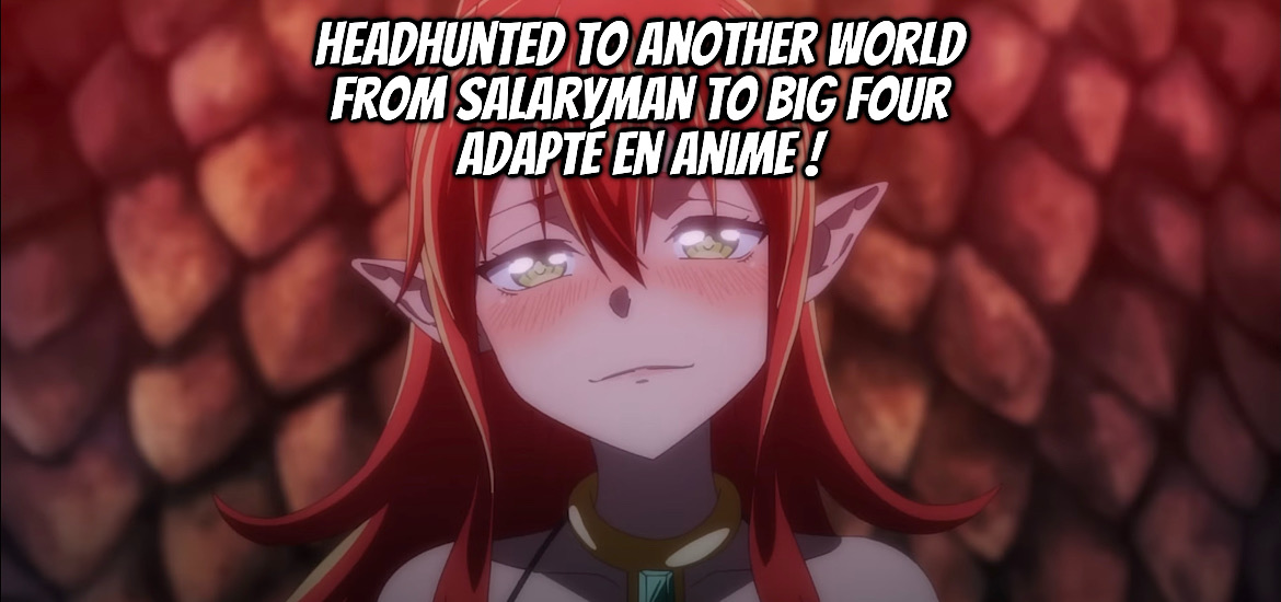 anime, bande-annonce, date de sortie, Headhunted to Another World, manga, Teaser, trailer