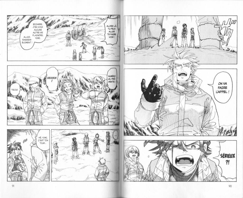 The lost signal and this communication, avis, review, critique, science-fiction, manga, anti-héros, shonen, Les Trésors du Nain, this communication, post apocalyptique, Maruei Rokudai, tome 1, 