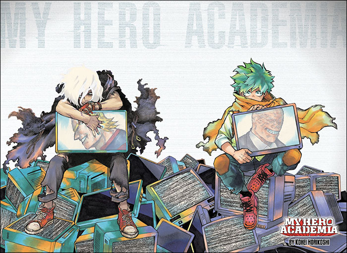 All for One, Bakugo, Fin, Horikoshi, Horreur, Horrifique, Interview, Izuku, manga, Manga d’horreur, mha, My Hero Academia, Shigaraki, Suite, terminator