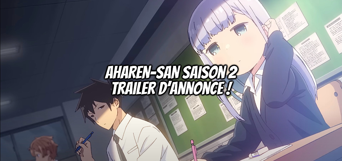 Aharen-san wa Hakarenai, Saison 2, Suite, Adaptation, anime, Felix film, Shonen Jump +, Teaser, bande-annonce, Trailer, Date Sortie, Aharen is Unmeasureable, Asato Mizu,