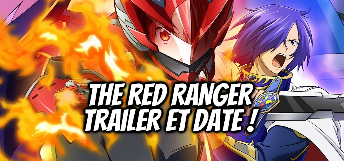 The red ranger, the red ranger becomes an adventurer in another world, sentai red isekai de bokensha ni naru, manga, adaptation, anime, shonen, koyoshi nakayoshi, isekai, sentai, date de sortie, teaser, trailer, bande-annonce, satelight,