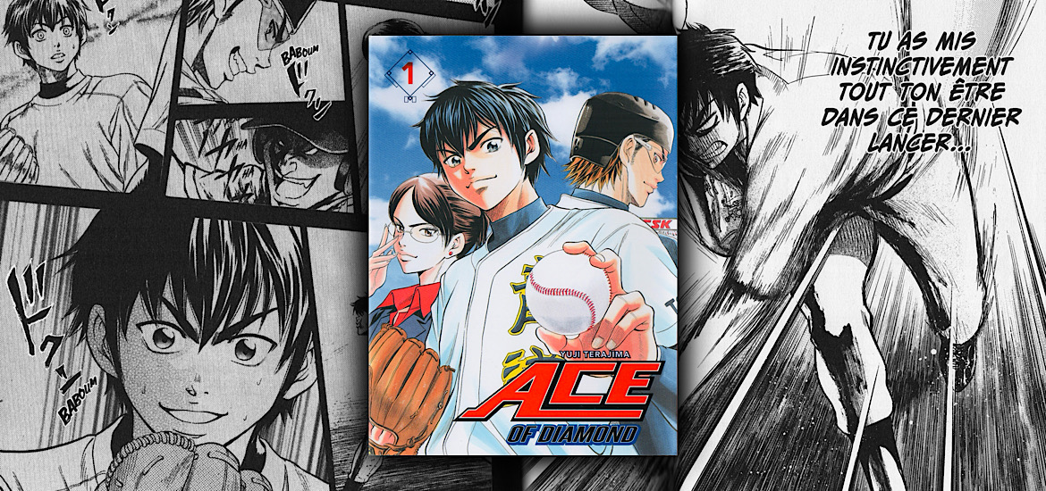 Ace of diamond, diamond no ace, avis, review, critique, mangetsu, tomes doubles, édition, tome 1, sport, manga de sport, baseball, Les trésors du nain,