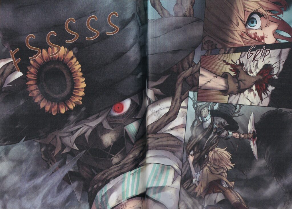 Les trésors du nain, le secret de scarecrow, Das Geheimnis von Scarecrow, avis, review, critique, manga, global manga, suisse, gin zarbo, kana, éditions kana, fantasy, épouvantail, corbeaux, 