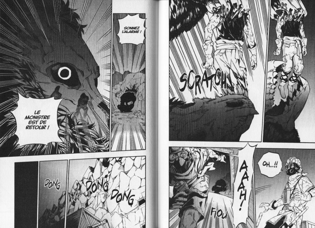 Les trésors du nain, le secret de scarecrow, Das Geheimnis von Scarecrow, avis, review, critique, manga, global manga, suisse, gin zarbo, kana, éditions kana, fantasy, épouvantail, corbeaux, 