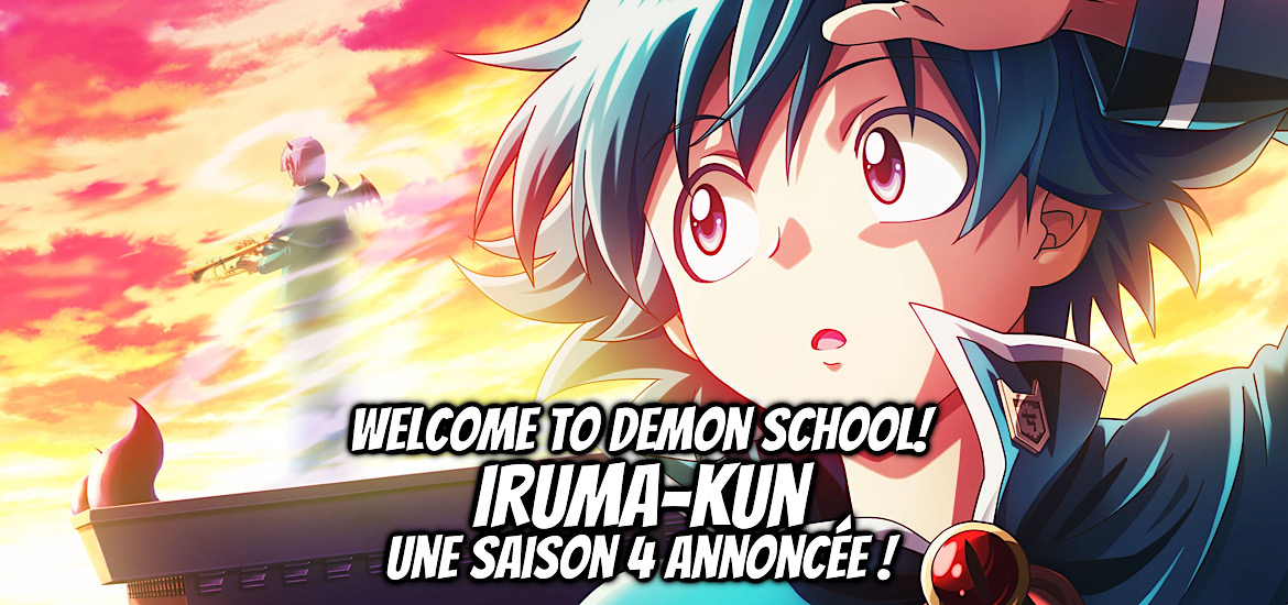 Mairimashita Iruma Kun Welcome to Demon School, Iruma Kun, Saison 4, Suite, Illustration, Osamu Nishi, Bandai Namco Pictures, Crunchyroll, Trailer, Teaser, Bande-annonce, vidéo, date de sortie,