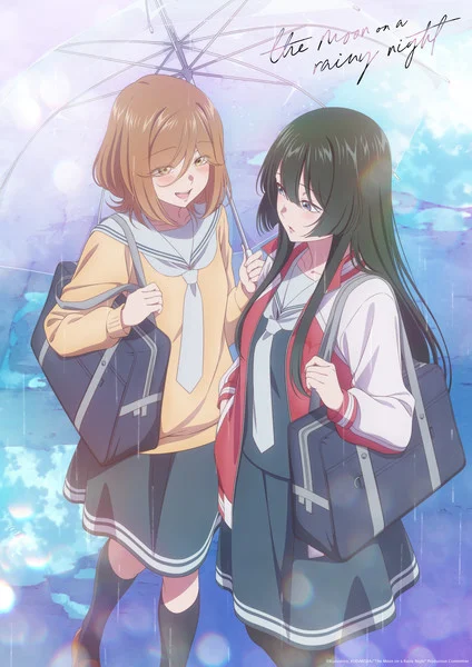 The moon on a rainy night, anime, adaptation, date de sortie, teaser, trailer, bande-annonce, yuri, manga, annonce, meian,