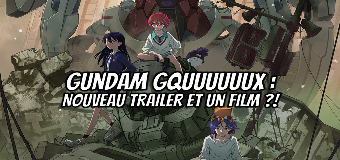 GQuuuuuuX, mobile suit gundam, gundam, date de sortie, teaser, trailer, bande-annonce, khara, sunrise, evangelion, code geass, hideaki anno, kazuya tsurumaki,