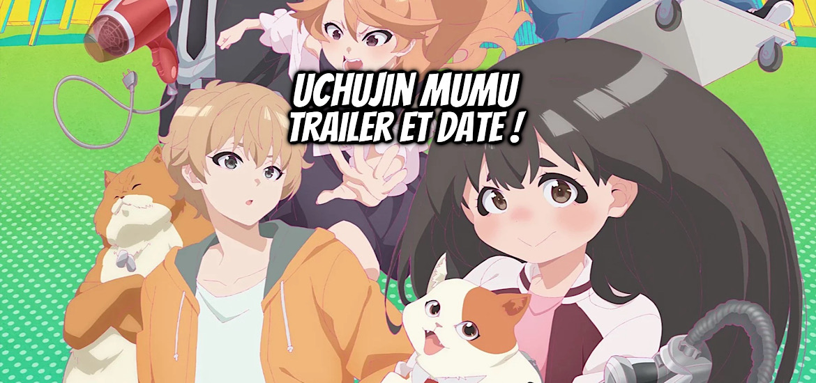 Uchujin Mumu, me and the alien muumuu, manga, adaptation, science-fiction, anime, date de sortie, avril 2025, Anime printemps 2025, Mangetsu, adaptation animée, hiroki Miyashita, teaser, trailer, bande-annonce