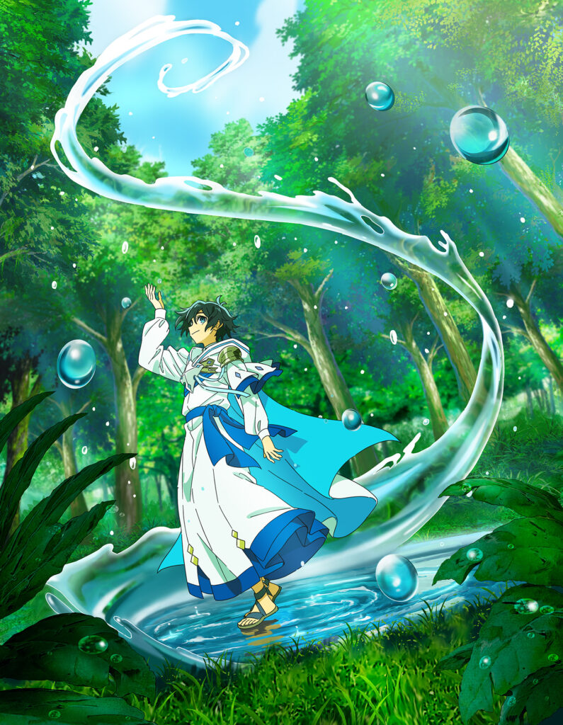 THE WATER MAGICIAN, anime, adaptation, manga, web novel, light novel, date de sortie, juillet 2024, Anime été 2024, MIZUZOKUSEI NO MAHŌTSUKAI, tadashi kubo, shosetsuka ni naro, nokito, mebaru, hana amano, bokutengo, studio d’animation, Typhoon Graphics, wonderland, 