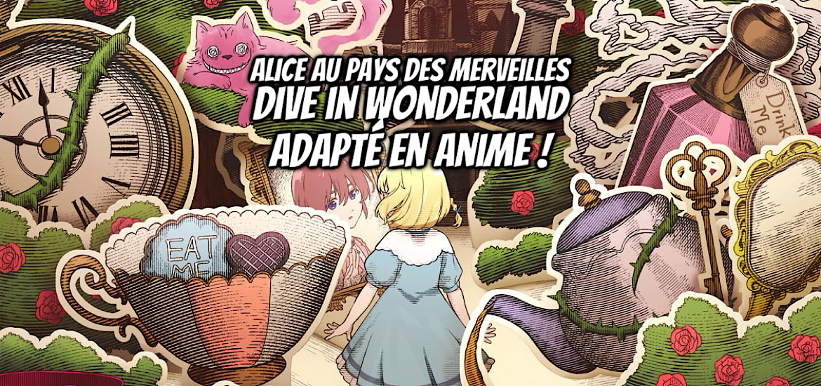 Alice au pays des merveilles, alice in wonderland, dive in wonderland, anime, adaptation, film d’animation, date de sortie, teaser, trailer, bande-annonce, lewis caroll, P.A. Works, Fushigi no kuni de alice to, 29 août 2025,