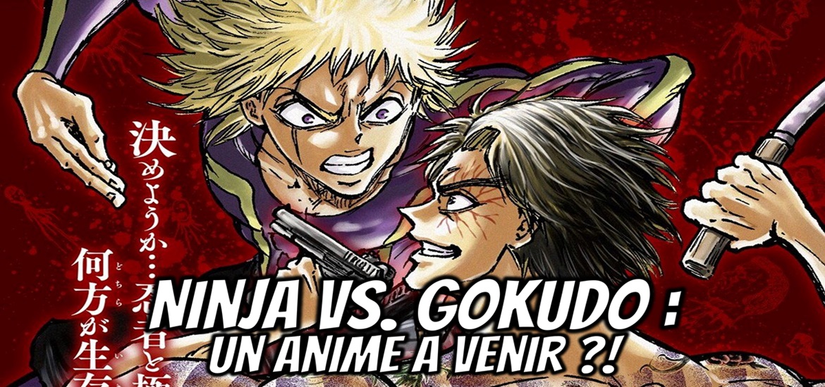 Ninja vs. Gokudo, Kondo Shinsuke, Kodansha, Comic Days, manga, anime, date de sortie, bande annonce, trailer, Kodansha USA, Crunchyroll, illustration