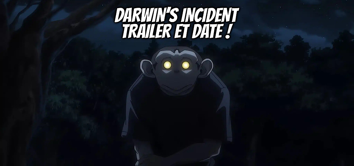Adaptation, anime, darwin’s incident, shun umezawa, manga, kana, éditions kana, kodansha, afternoon, thriller, science-fiction, terrorisme, vegan, seinen, teaser, trailer, bande-annonce, date de sortie, janvier 2026, anime hiver 2026,