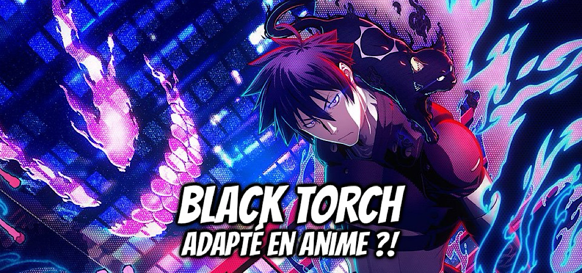 BLACK TORCH, Tsuyoshi Takaki, manga, anime, adaptation, teaser, trailer, bande-annonce, annonce, studio d’animation, heart gear, ki-oon, date de sortie,