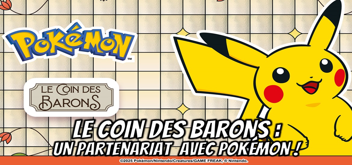 Le Coin des Barons, The Pokémon Company, Pokémon, TCG, Paris, boutique, événement, cartes, extension, Ecarlate et Violet