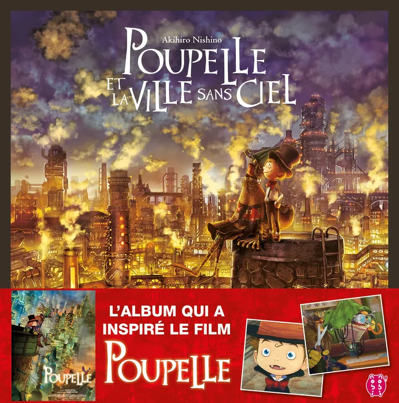 Poupelle et la ville sans ciel, Poupelle of chimney town, de l’autre côté du ciel, la Tour de l’horloge promise, Clock Tower of Promise, Promise Clock Tower, Studio 4°C, suite, film d’animation, teaser, trailer, bande-annonce, date de sortie, 2026, 