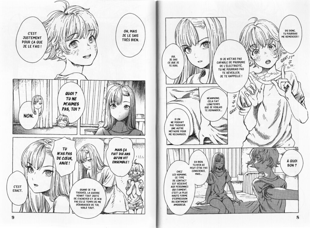 Les trésors du nain, avis, review, critique, concours, erio and the electric doll, erio & the electric doll, pokémon, kuroimori, shimazaki mujirushi, tome 1, mangetsu, steampunk, yuri, tour eiffel,