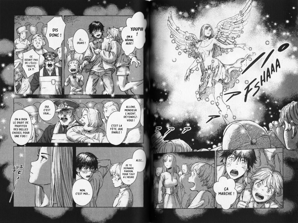 Les trésors du nain, avis, review, critique, concours, erio and the electric doll, erio & the electric doll, pokémon, kuroimori, shimazaki mujirushi, tome 1, mangetsu, steampunk, yuri, tour eiffel,