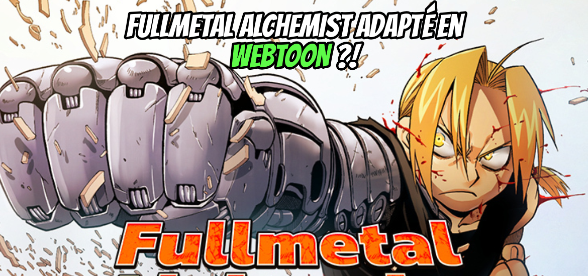 FMA, Fullmetal Alchemist, WEBTOON, Naver, adaptation, Edward