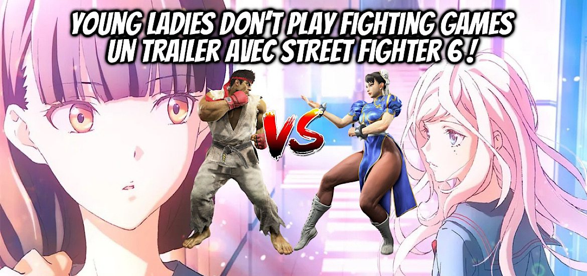 Young Ladies don’t play fighting games, TAI ARI DESHITA : OJO-SAMA WA KAKUTO GAME NANTE SHINAI, seinen, manga, adaptation, teaser, trailer, bande-annonce, date de sortie, vega, vega-dupuis, Eri Ejima, diomedéa, street fighter 6, SF6,